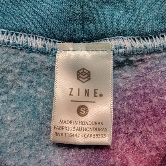 Zine Women's Tie Dye Hoodie Size Small - Picture 7 of 8